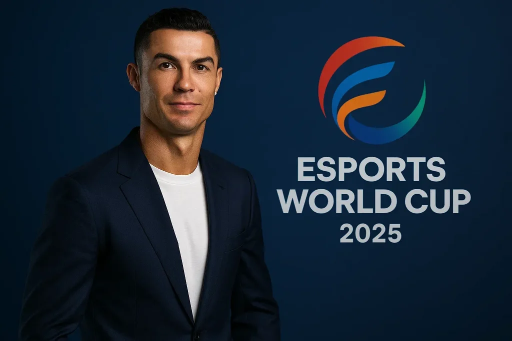 Криштиану Роналду — глобальный амбассадор Esports World Cup 2025